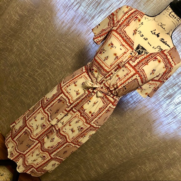 Skies Are Blue Dresses & Skirts - Skies Are Blue | Floral Patchwork Dress! ✨